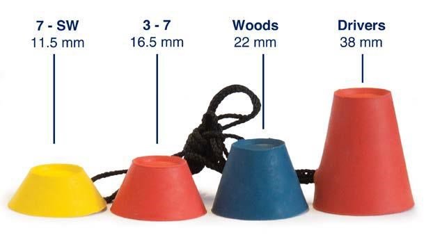 PGA Tour Winter Tees golfpinnar, 4-pack