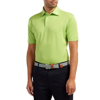 FootJoy Stretch Pique Solid herr polo, lime