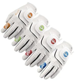MKids MKids All Weather junior golfhandske, vit/lime