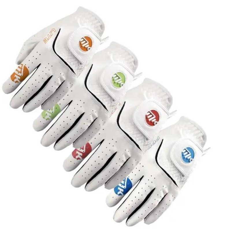 MKids MKids All Weather junior golfhandske, vit/lime