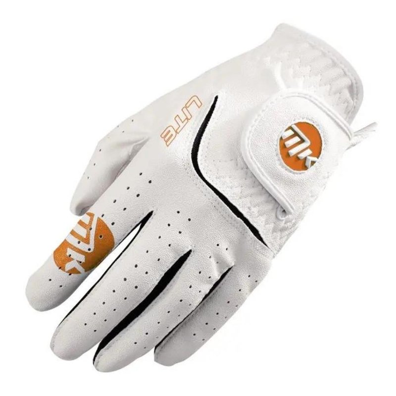 MKids MKids All Weather junior golfhandske, vit/lime