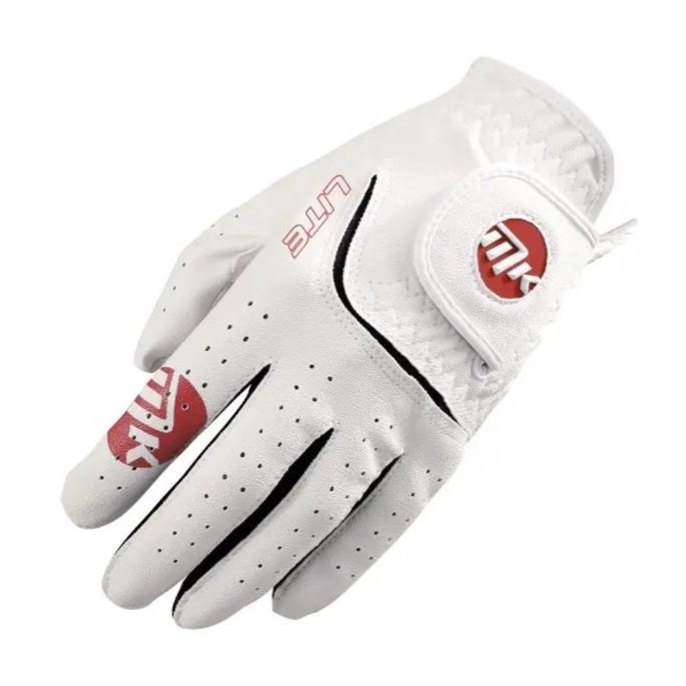 MKids MKids All Weather junior golfhandske, vit/lime