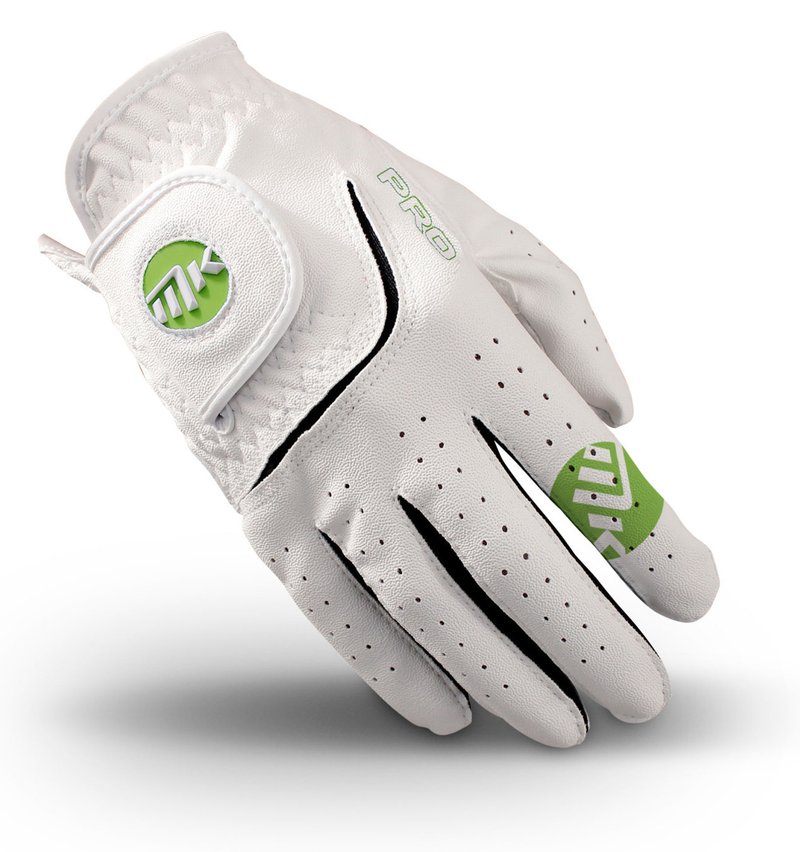 MKids MKids All Weather junior golfhandske, vit/lime