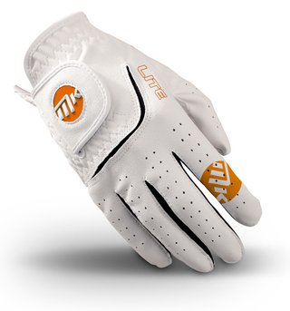 MKids MKids All Weather junior golfhandske, vit/lime