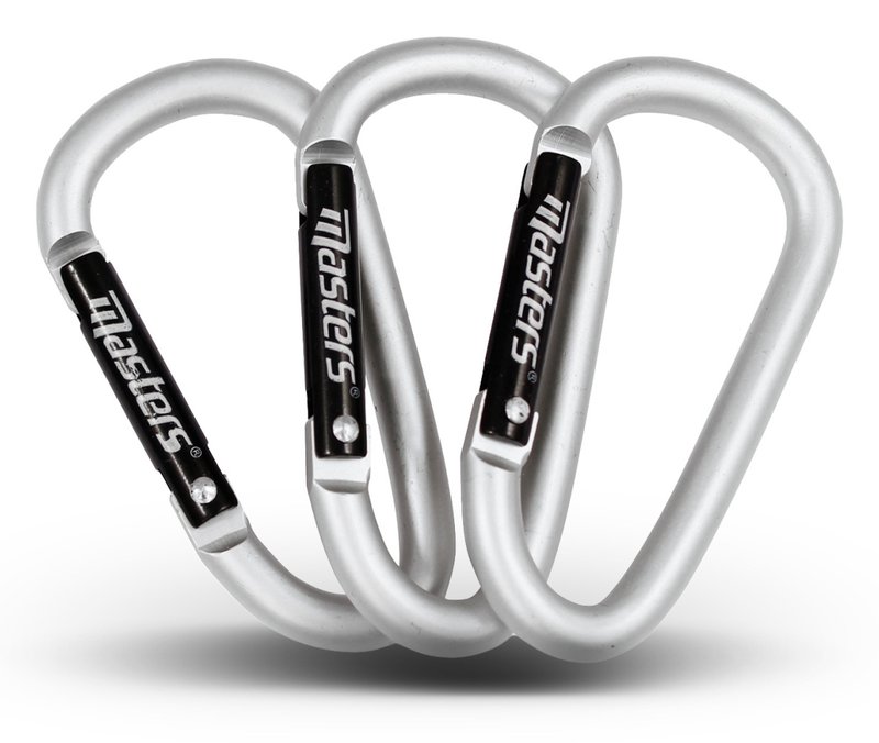 Masters Golf Carabiner Connector tillbehör, silver