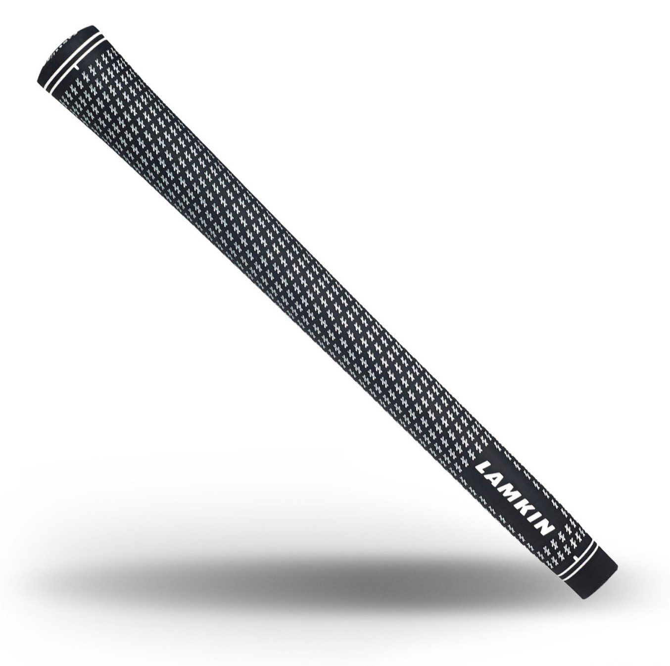 Lamkin Crossline Classic .580 Round grip, svart/vit, OVERSIZE