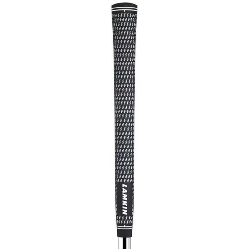 Lamkin Crossline Classic .580 Round grip, svart/vit, OVERSIZE