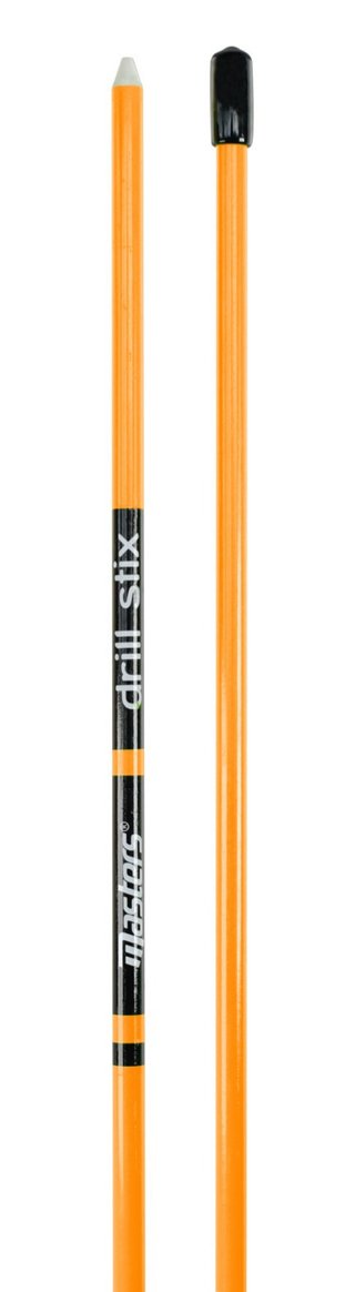 Masters Golf Masters Drill-Stix träningsriktningspinnar, 2-pack, orange