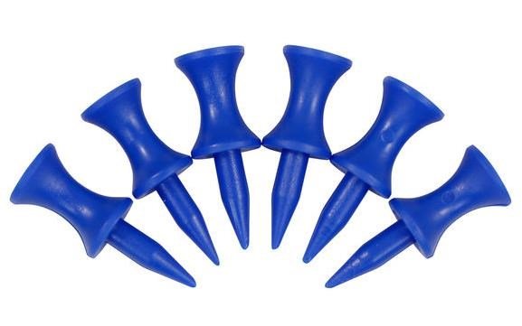 Masters Graduated Castle plastpinnar 37mm (1 1/2"), 30 tees, blå
