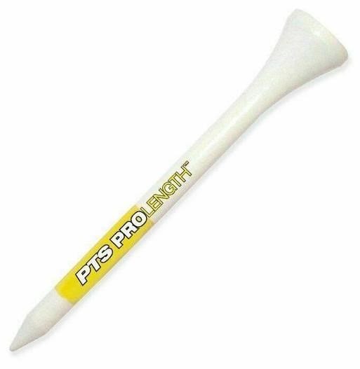 Pride Professional Tee System Prolength Yellow trä-tees 69mm (2 3/4"), 20st