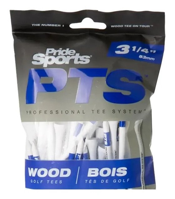 Pride Professional Tee System Prolength Plus Blue trätees 83mm (3 1/4"), 15st
