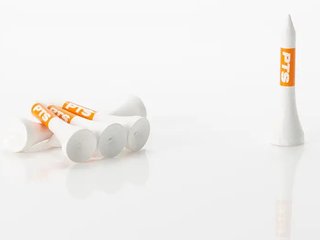 Pride Professional Tee System Prolength Mini Orange trägolftees 38mm 90-pack
