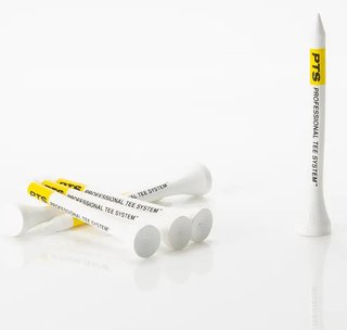 Pride Professional Tee System Prolength Yellow wood tees 69mm (2 3/4"), 100tees