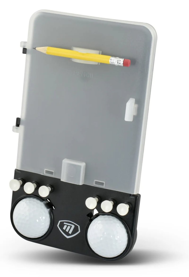 Masters Golf Trolley Scorecard Holder tillbehör till vagn, svart