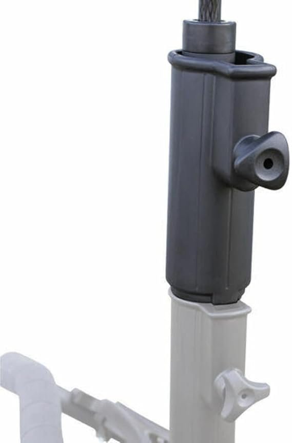 Masters Golf Umbrella Holder Extender tillbehör till vagn, svart