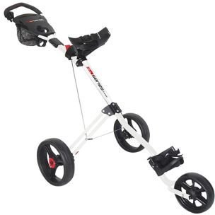 Masters 5 Series manuell golfvagn med 3 hjul, vit