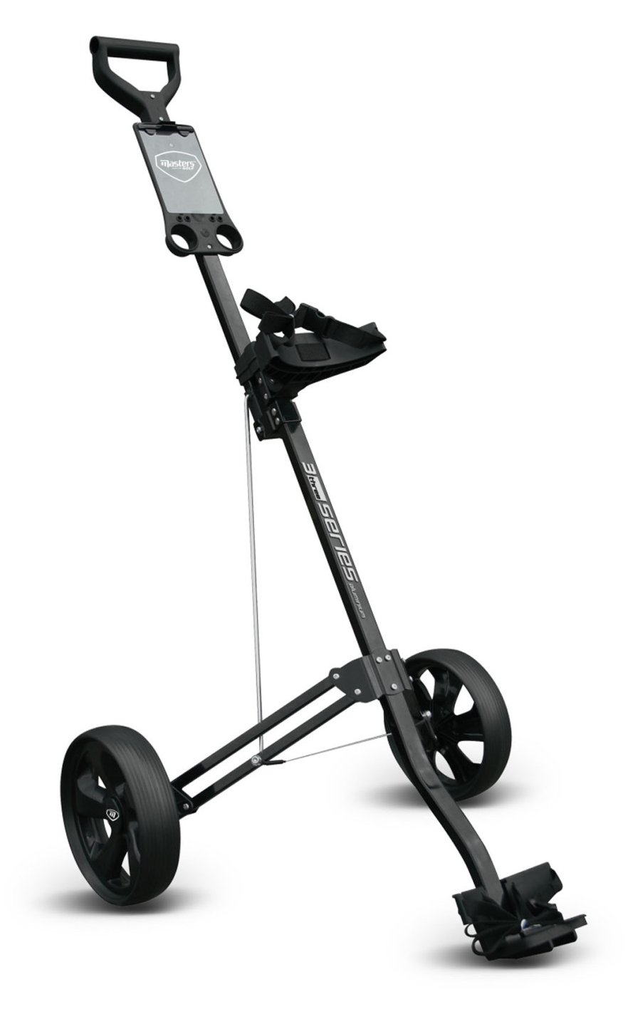 Masters Golf 3 Series Aluminium 2 Wheel dragvagn, svart