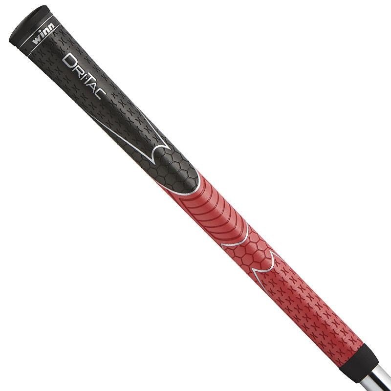Winn Dri-Tac grip, svart/röd, standard