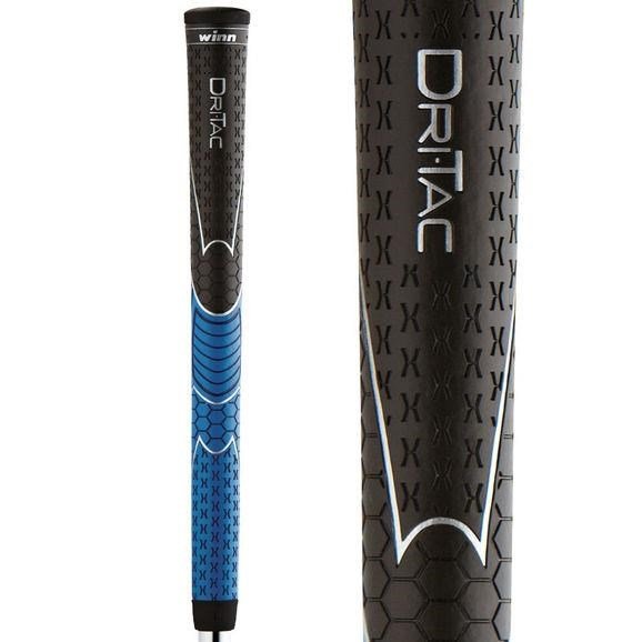 Winn Dri-Tac WinnDry MIDSIZE grip, svart/blå