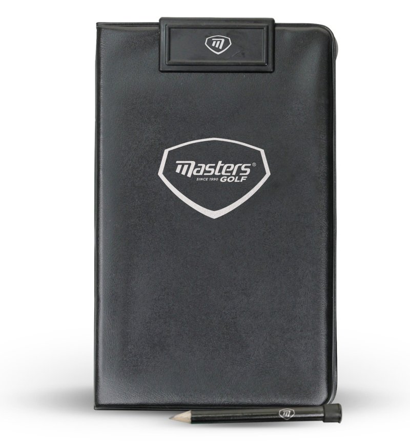 Masters Golf Score Card Holder, svart