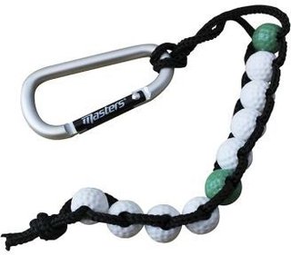 Masters Golf Masters Bead Stroke Counter, vit/grön