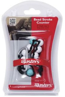 Masters Golf Masters Bead Stroke Counter, vit/grön
