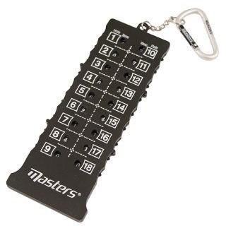 Masters Score Card Counter, svart