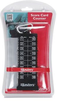Masters Score Card Counter, svart