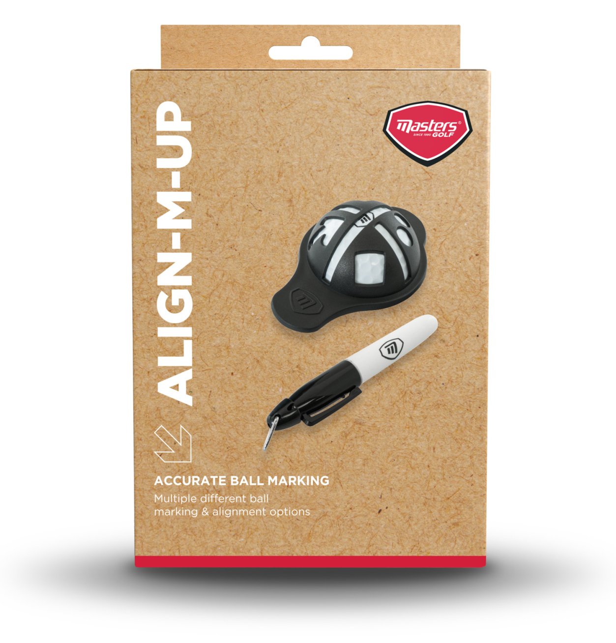 Masters Golf Masters Align-M-Up Ball System, svart
