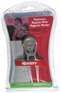 Masters Golf Masters Deluxe Pitchfork With Marker pitchfork, silver