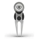 Masters Golf Deluxe Pitchfork With Marker divotverktyg, silver