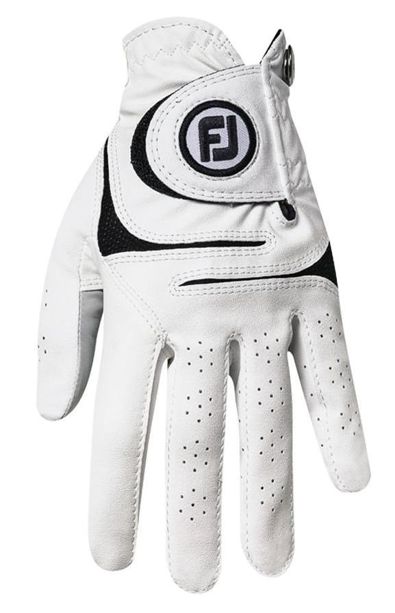 FootJoy WeatherSof 18 damgolfhandske, vit