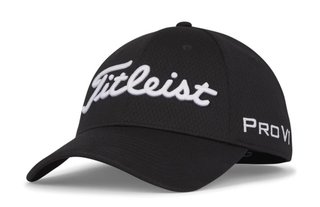 Titleist Tour Elite herr keps, svart/vit
