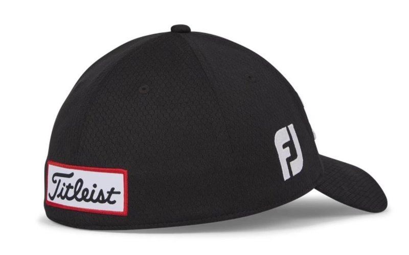 Titleist Tour Elite herr keps, svart/vit