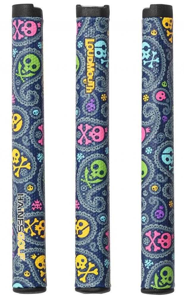Loudmouth Jolly Roger putter grip, jumbo