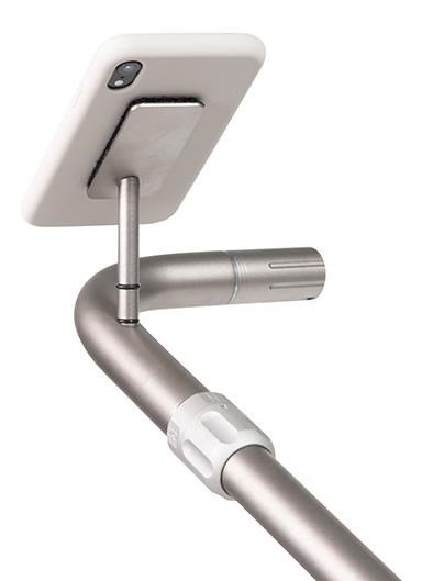 JuCad Velcro smartphonehållare, titanium