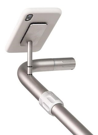 JuCad Velcro smartphonehållare, titanium
