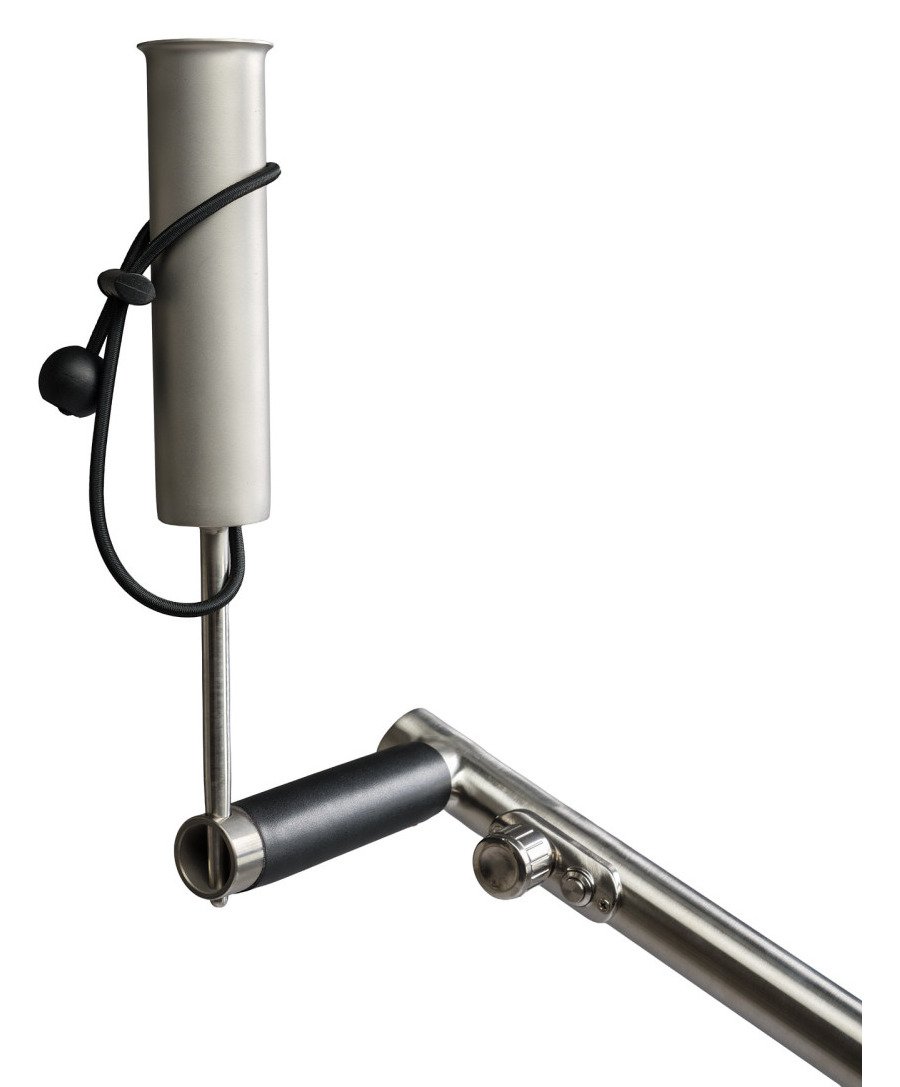 Davies Caddy Compact paraplyställ, borstad silver
