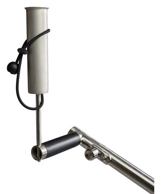Davies Caddy Compact paraplyställ, borstad silver
