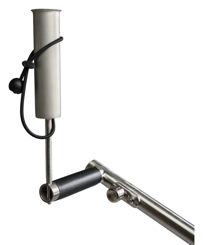 Davies Caddy Compact paraplyställ, borstad silver