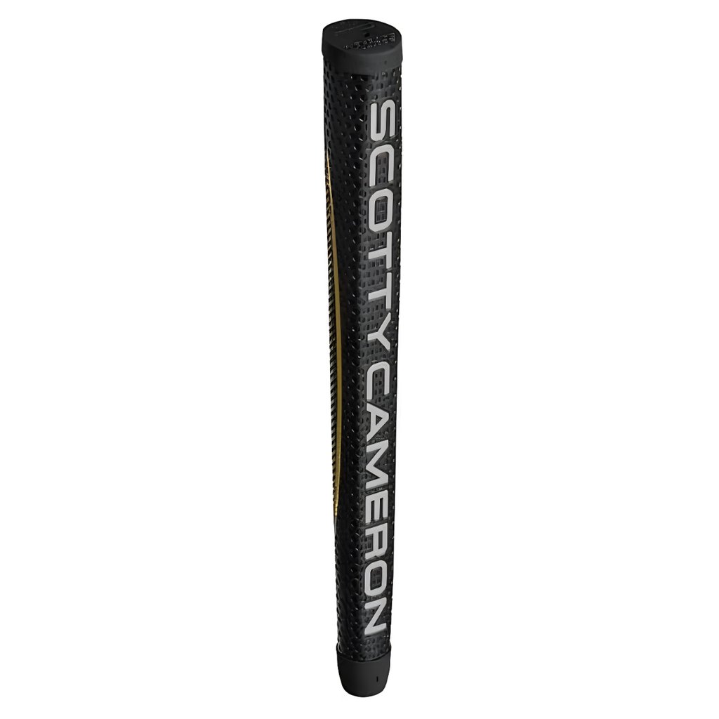 Scotty Cameron Matador putter grip, svart/silver, midsize