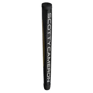 Scotty Cameron Matador putter grip, svart/silver, midsize