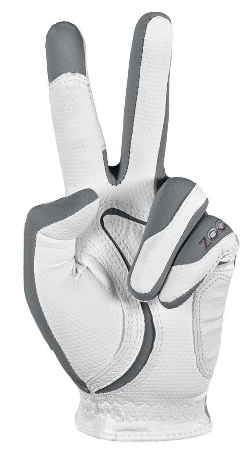 Zoom Zoom Weather damgolfhandske, vit/silver