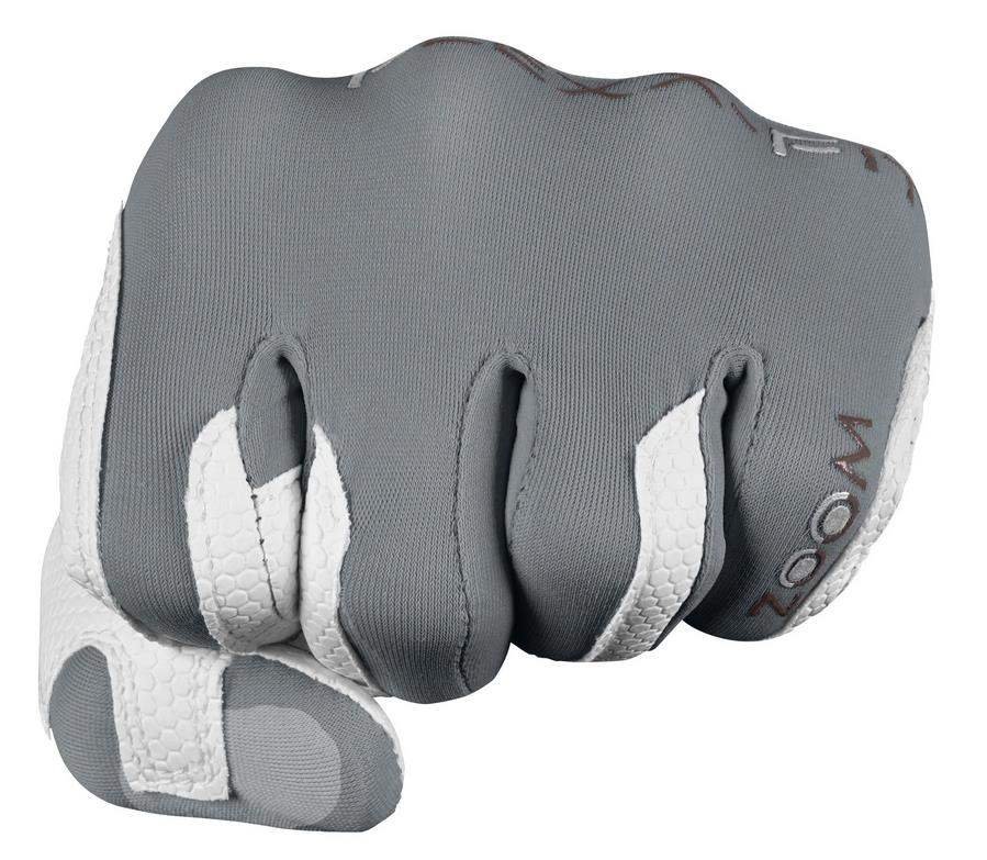 Zoom Zoom Weather damgolfhandske, vit/silver