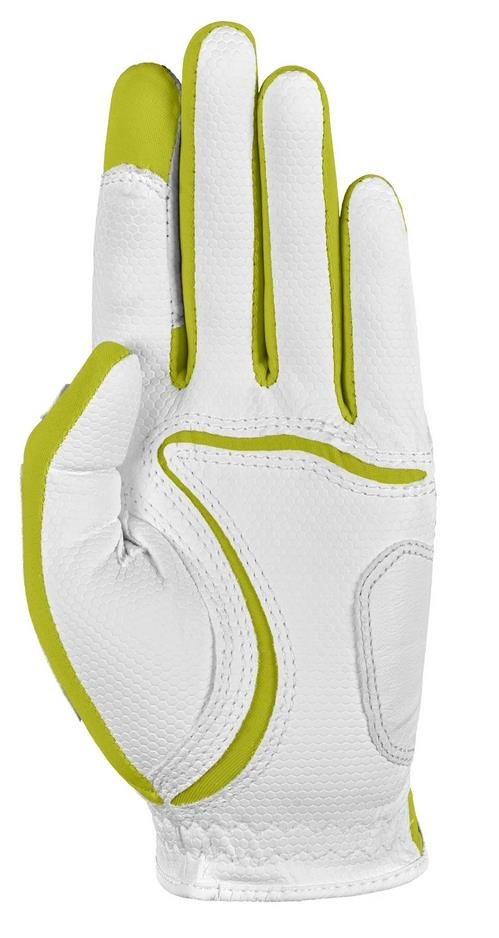Zoom Zoom Weather damgolfhandske, vit/lime