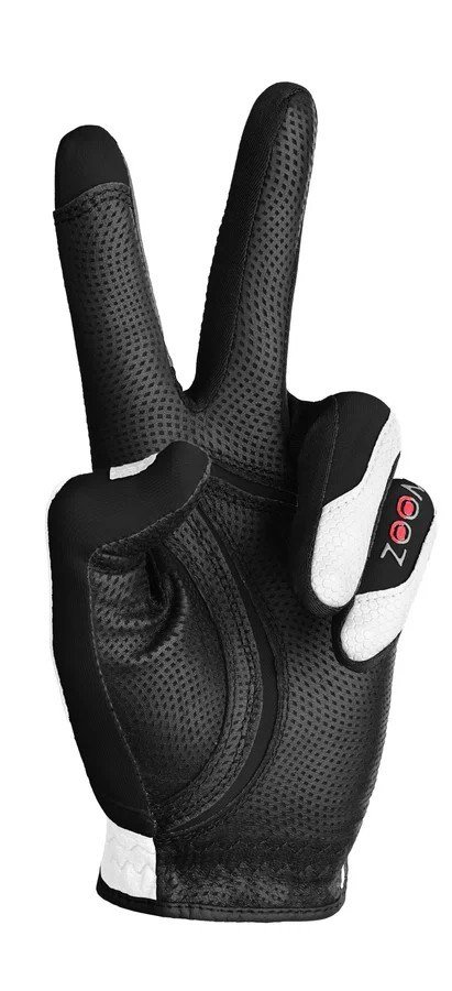 Zoom Zoom Aqua Control herr golfhandske, vit/svart