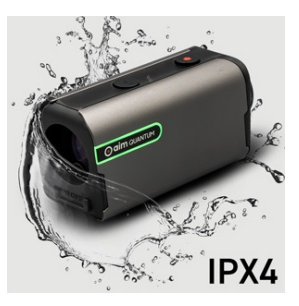 Golf Buddy aim QUANTUM — IPX4 vattentålig design