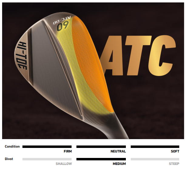 TaylorMade Hi-Toe 4 ATC Grind sole diagram