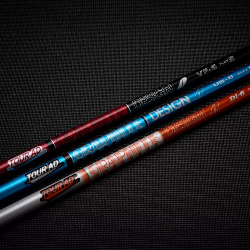 Titleist GT2 premium Graphite Design shaft options including Tour AD VF