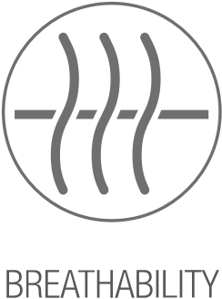 Breathability and ventilation icon